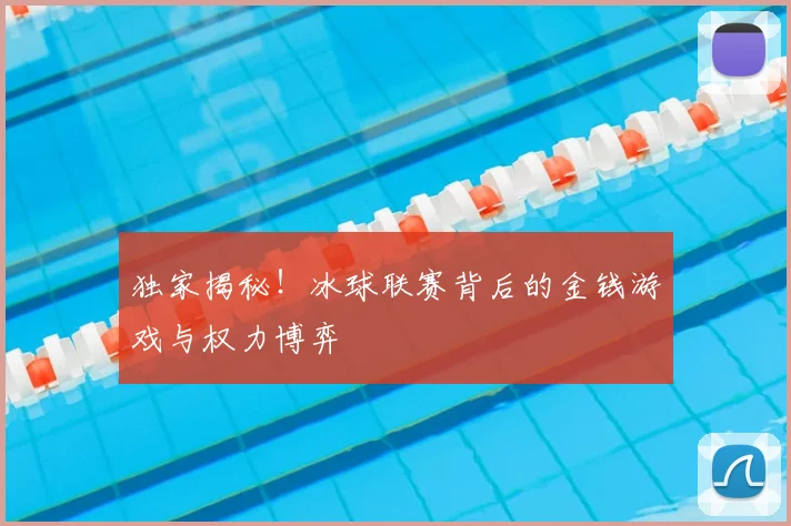 独家揭秘！冰球联赛背后的金钱游戏与权力博弈