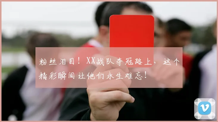 粉丝泪目！XX战队夺冠路上，这个精彩瞬间让他们永生难忘！